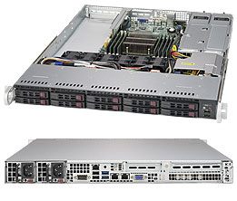 Серверная платформа Rack 1U 1P Supermicro SYS-1018R-WC0R