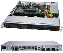 Серверная платформа Rack 1U 2P Supermicro SYS-1029P-MT