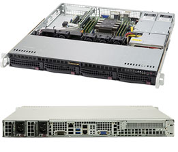 Серверная платформа Rack 1U 1P Supermicro SYS-5019P-MR