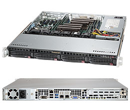 Серверная платформа Rack 1U 2P Supermicro SYS-6018R-MT