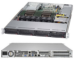 Серверная платформа Rack 1U 2P Supermicro SYS-6018R-TDW