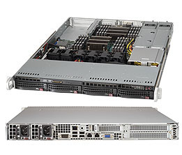 Серверная платформа Rack 1U 2P Supermicro SYS-6018R-WTR