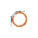 Активный оптический кабель с QSFP соединением Mellanox